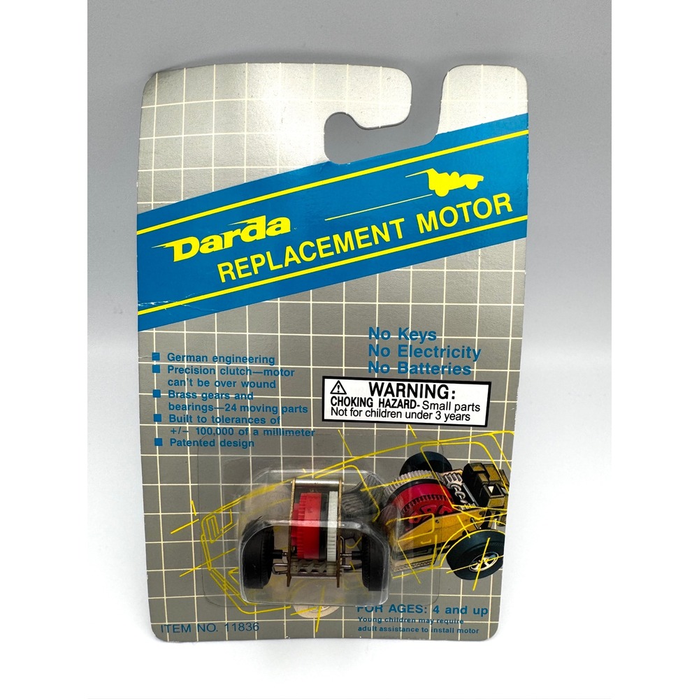 Rare Vintage Darda Replacement Motor Item No. 11836 New In Package NIP